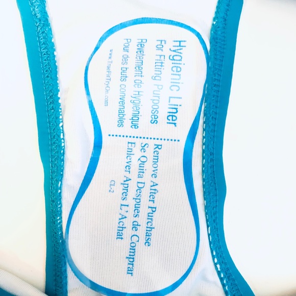 NWT Michael Kors Teal Smoothing Lift Bikini Bottom - Picture 4 of 5